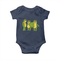 Frogs Together Strong Baby Onesie Portland Frog Resist Protest - Wonder Print Shop