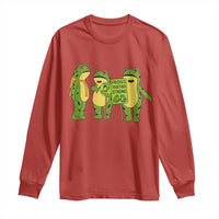 Frogs Together Strong Long Sleeve Shirt Portland Frog Resist Protest - Wonder Print Shop