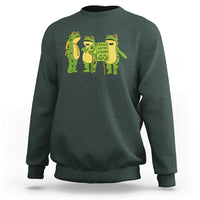 Frogs Together Strong Sweatshirt Portland Frog Resist Protest - Wonder Print Shop