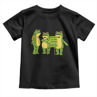 Frogs Together Strong Toddler T Shirt Portland Frog Resist Protest - Wonder Print Shop