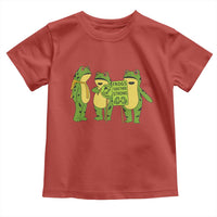 Frogs Together Strong Toddler T Shirt Portland Frog Resist Protest - Wonder Print Shop