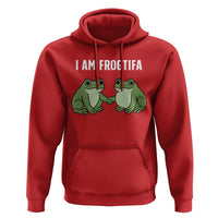 I Am Frogtifa Hoodie Portland Frog Resist Protest Handshake Frogs - Wonder Print Shop