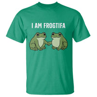 I Am Frogtifa T Shirt Portland Frog Resist Protest Handshake Frogs - Wonder Print Shop