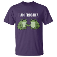 I Am Frogtifa T Shirt Portland Frog Resist Protest Handshake Frogs - Wonder Print Shop