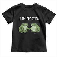 I Am Frogtifa Toddler T Shirt Portland Frog Resist Protest Handshake Frogs - Wonder Print Shop