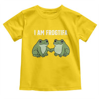 I Am Frogtifa Toddler T Shirt Portland Frog Resist Protest Handshake Frogs - Wonder Print Shop