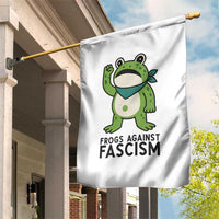 Frogs Against Fascism Garden Flag Portland Resist Protest Antifascist TS02