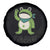 Frogs Against Fascism Spare Tire Cover Portland Resist Protest Antifascist - Wonder Print Shop