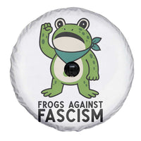 Frogs Against Fascism Spare Tire Cover Portland Resist Protest Antifascist TS02