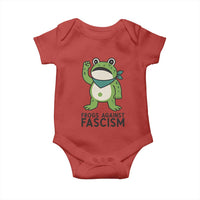 Frogs Against Fascism Baby Onesie Portland Resist Protest Antifascist - Wonder Print Shop