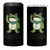Frogs Against Fascism 4 in 1 Can Cooler Tumbler Portland Resist Protest Antifascist - Wonder Print Shop
