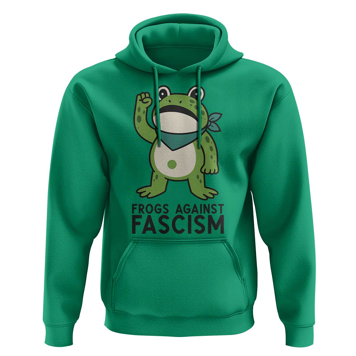 Frogs Against Fascism Hoodie Portland Resist Protest Antifascist - Wonder Print Shop