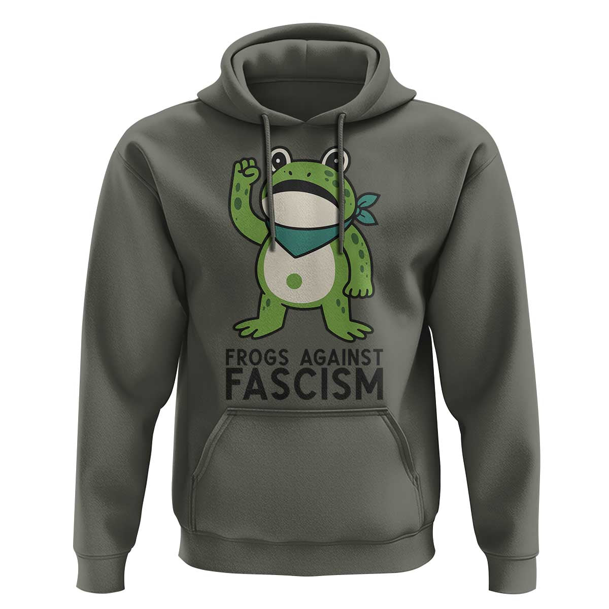Frogs Against Fascism Hoodie Portland Resist Protest Antifascist - Wonder Print Shop