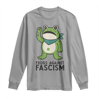 Frogs Against Fascism Long Sleeve Shirt Portland Resist Protest Antifascist - Wonder Print Shop