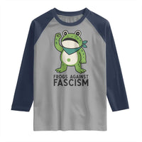 Frogs Against Fascism Raglan Shirt Portland Resist Protest Antifascist - Wonder Print Shop