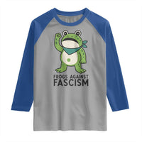 Frogs Against Fascism Raglan Shirt Portland Resist Protest Antifascist - Wonder Print Shop