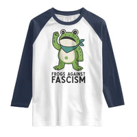 Frogs Against Fascism Raglan Shirt Portland Resist Protest Antifascist - Wonder Print Shop
