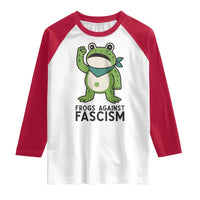 Frogs Against Fascism Raglan Shirt Portland Resist Protest Antifascist - Wonder Print Shop