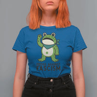 Frogs Against Fascism T Shirt For Women Portland Resist Protest Antifascist - Wonder Print Shop