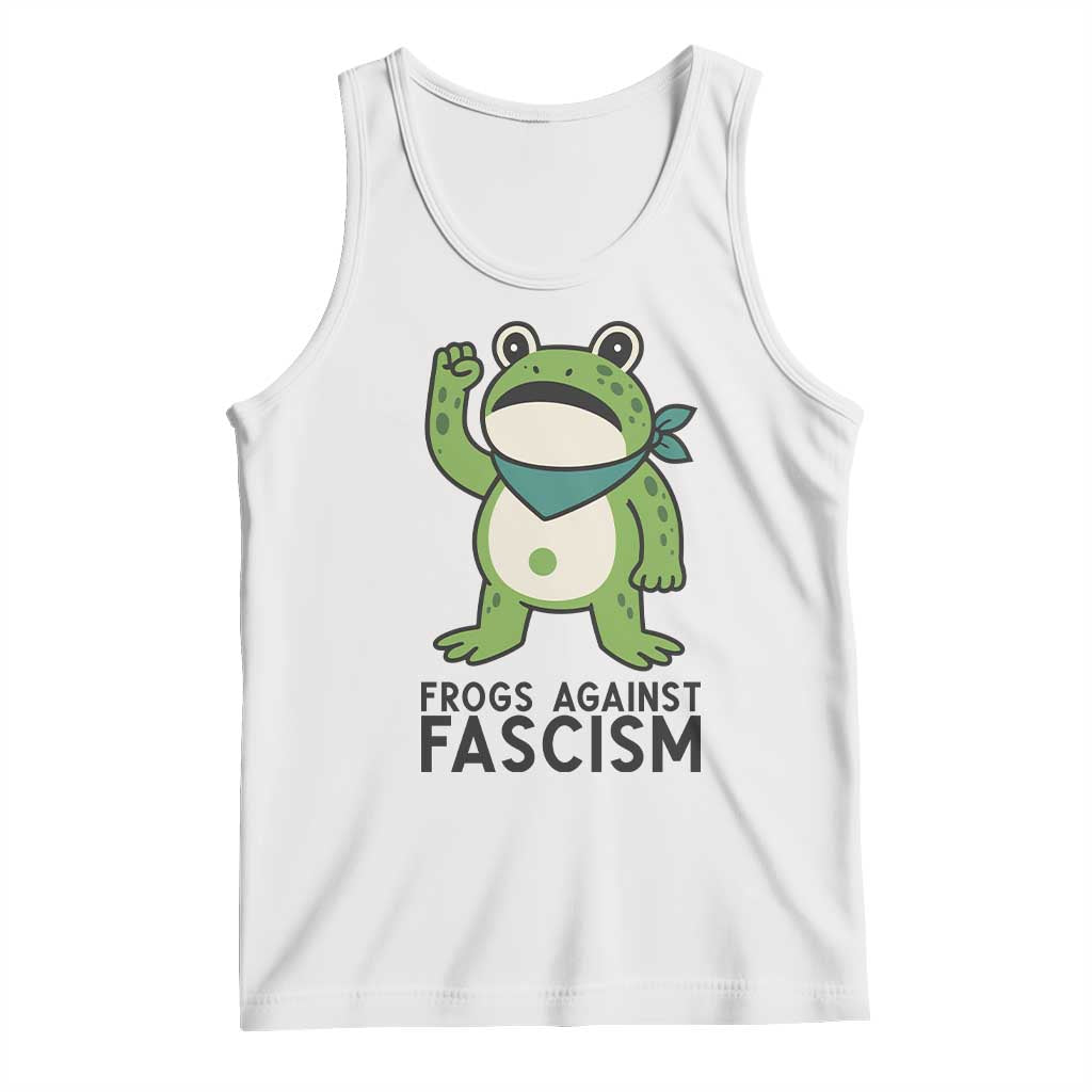 Frogs Against Fascism Tank Top Portland Resist Protest Antifascist - Wonder Print Shop