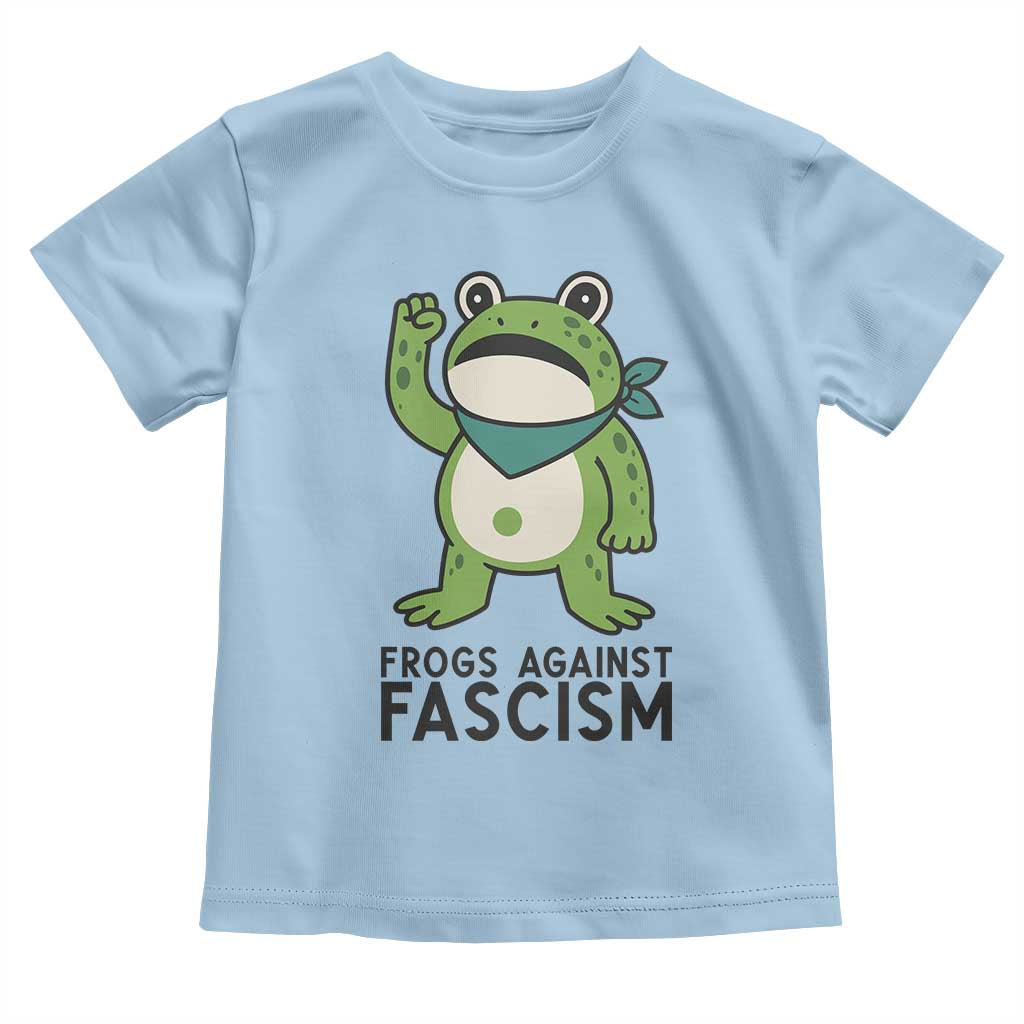 Frogs Against Fascism Toddler T Shirt Portland Resist Protest Antifascist - Wonder Print Shop