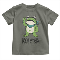 Frogs Against Fascism Toddler T Shirt Portland Resist Protest Antifascist - Wonder Print Shop