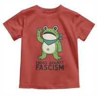 Frogs Against Fascism Toddler T Shirt Portland Resist Protest Antifascist - Wonder Print Shop