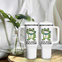 Frogs Against Fascism Tumbler With Handle Portland Resist Protest Antifascist TS02