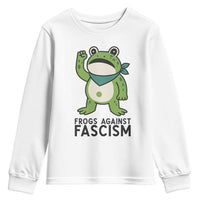 Frogs Against Fascism Youth Sweatshirt Portland Resist Protest Antifascist - Wonder Print Shop
