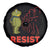 Frog Resist Spare Tire Cover Free Portland Political Satire - Wonder Print Shop