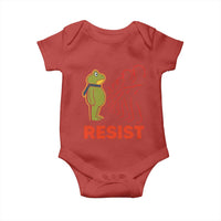 Frog Resist Baby Onesie Free Portland Political Satire - Wonder Print Shop