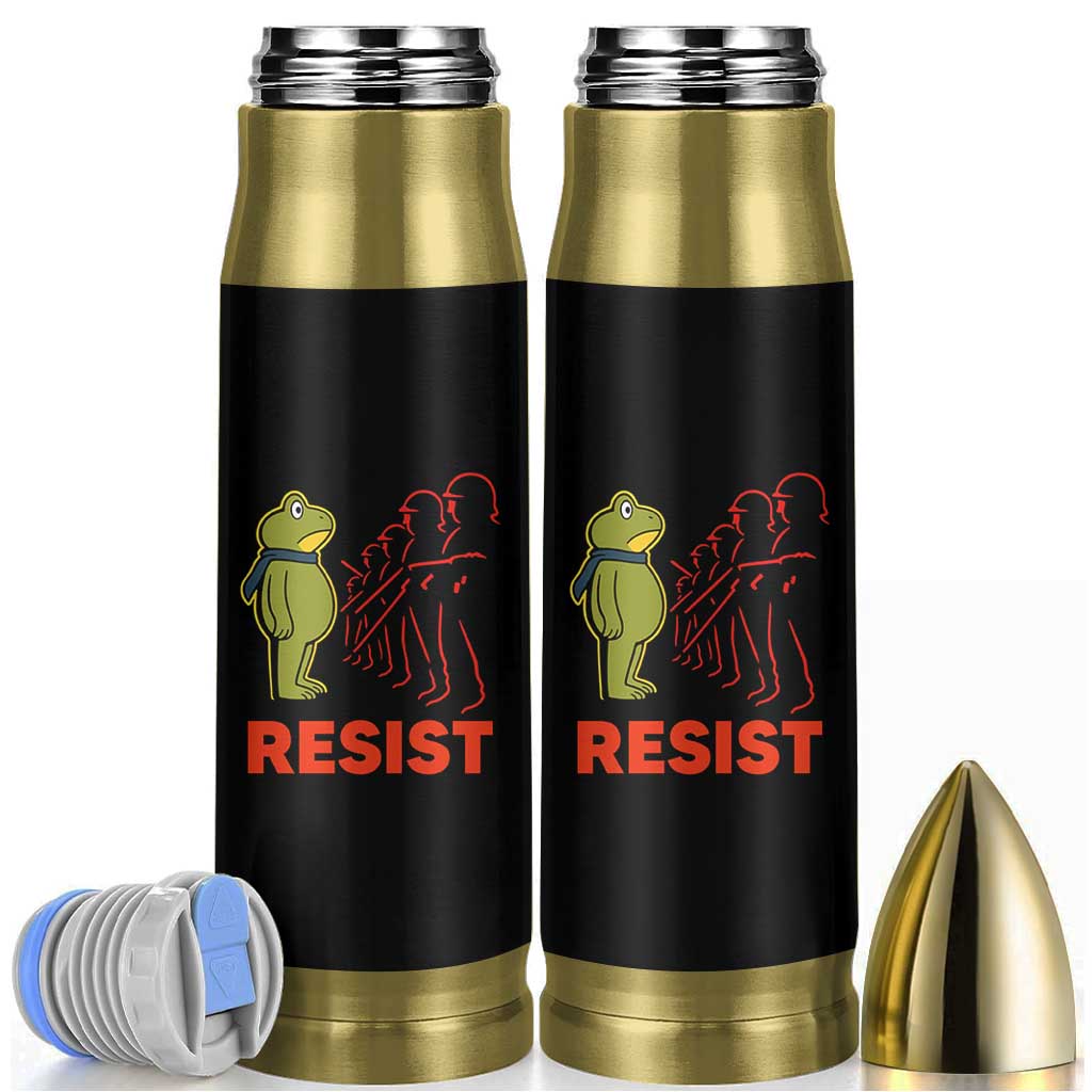 Frog Resist Bullet Tumbler Free Portland Political Satire - Wonder Print Shop