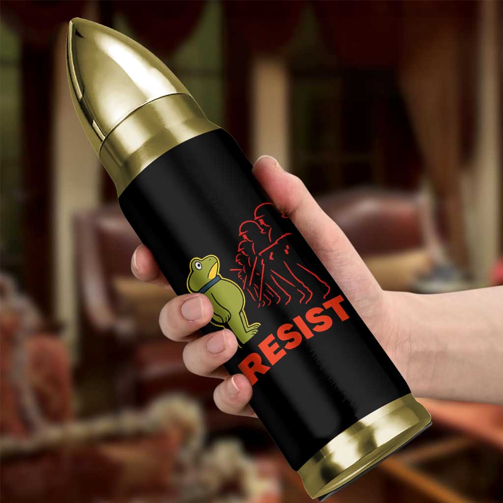 Frog Resist Bullet Tumbler Free Portland Political Satire - Wonder Print Shop