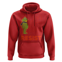 Frog Resist Hoodie Free Portland Political Satire - Wonder Print Shop