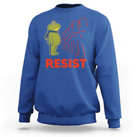 Frog Resist Sweatshirt Free Portland Political Satire - Wonder Print Shop
