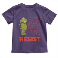 Frog Resist Toddler T Shirt Free Portland Political Satire - Wonder Print Shop