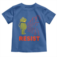 Frog Resist Toddler T Shirt Free Portland Political Satire - Wonder Print Shop