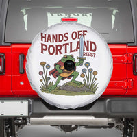 Hands Off Portland Sword Frog Spare Tire Cover Freedom Fighters Hero Resist - Wonder Print Shop