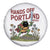 Hands Off Portland Sword Frog Spare Tire Cover Freedom Fighters Hero Resist - Wonder Print Shop