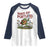Hands Off Portland Sword Frog Raglan Shirt Freedom Fighters Hero Resist - Wonder Print Shop