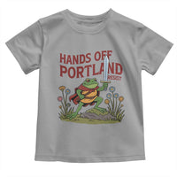 Hands Off Portland Sword Frog Toddler T Shirt Freedom Fighters Hero Resist - Wonder Print Shop
