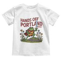 Hands Off Portland Sword Frog Toddler T Shirt Freedom Fighters Hero Resist - Wonder Print Shop