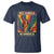 No Kings in America Pride T Shirt Rainbow Statue of Liberty Protest - Wonder Print Shop