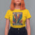 No Kings in America Pride T Shirt For Women Rainbow Statue of Liberty Protest - Wonder Print Shop