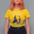 No Kings Just Witches T Shirt For Women Feminist Witch Kicking Throne Protest - Wonder Print Shop