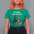 No Kings Just Witches T Shirt For Women Feminist Witch Kicking Throne Protest - Wonder Print Shop