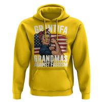 Patriotic Grantifa Hoodie Grandmas Against Fascism Protest American Flag - Wonder Print Shop