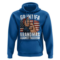 Patriotic Grantifa Hoodie Grandmas Against Fascism Protest American Flag - Wonder Print Shop