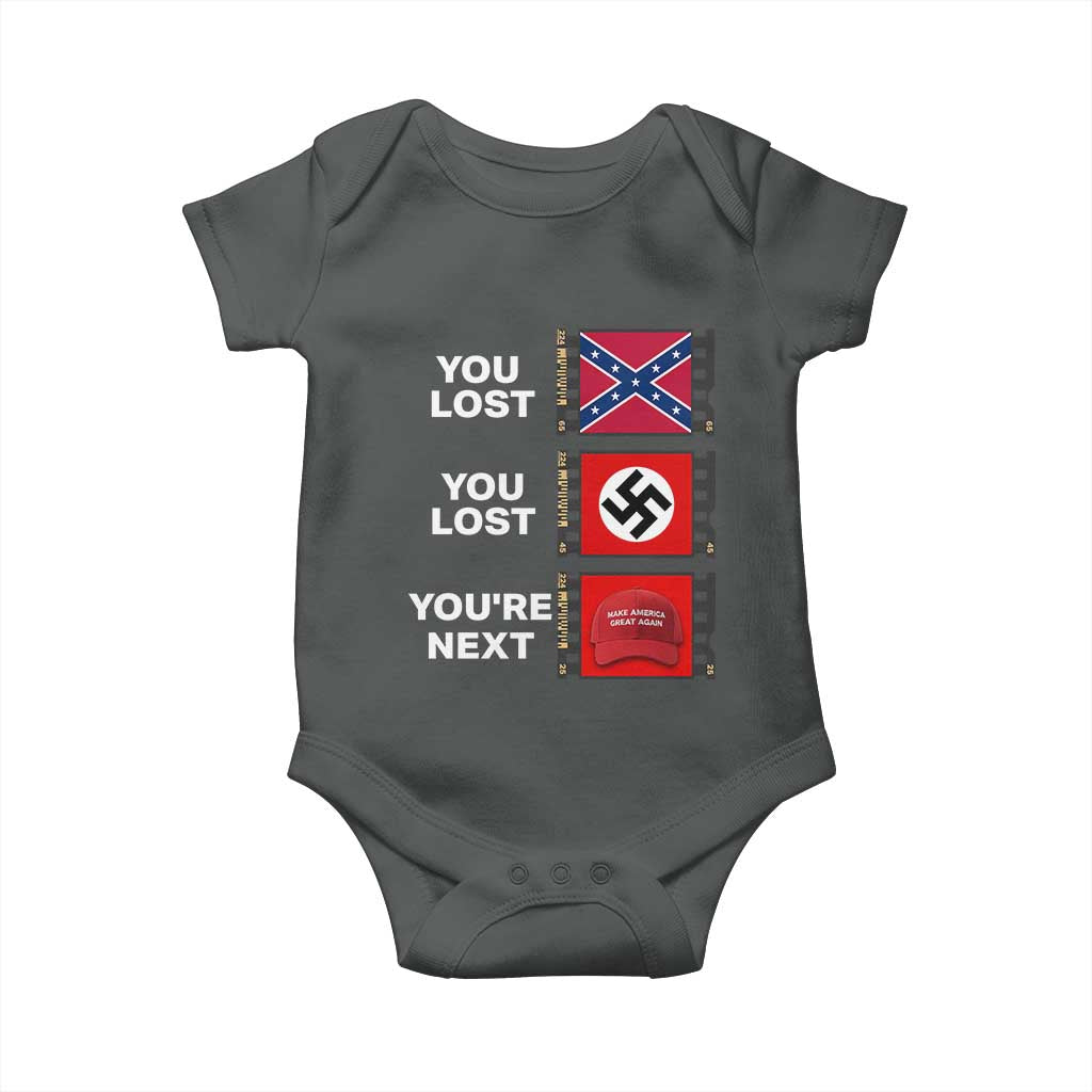 Resist Political Protest Baby Onesie History Anti Hate Extremism Authoritarianism - Wonder Print Shop