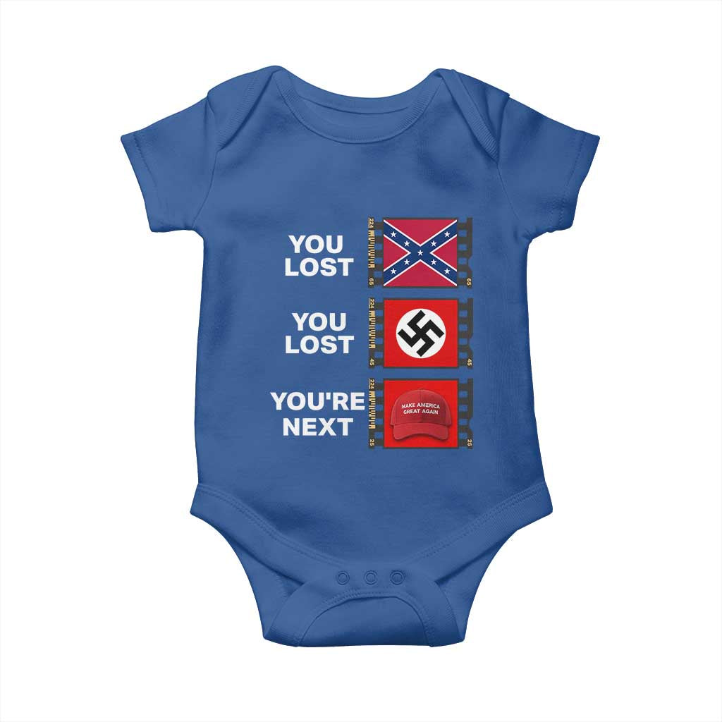 Resist Political Protest Baby Onesie History Anti Hate Extremism Authoritarianism - Wonder Print Shop